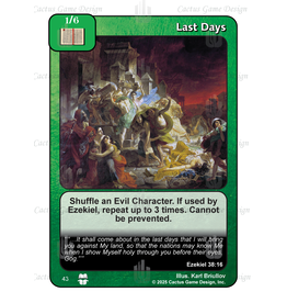 Times to Come: Last Days