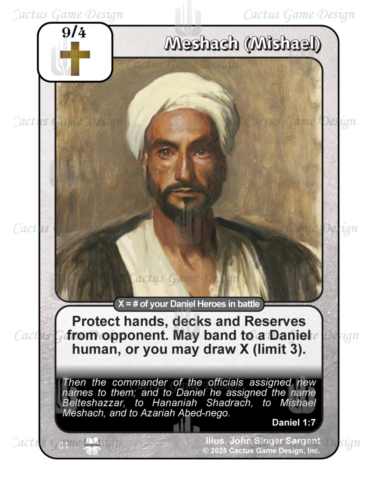 Times to Come: Meshach (Mischael)