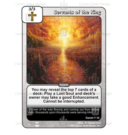 Times to Come: Servants of the King