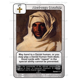 Times to Come: Abed-nego (Azariah)