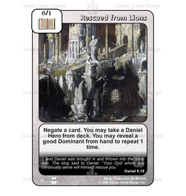 Times to Come: Rescued from Lions