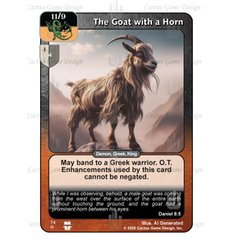 Times to Come: The Goat with a Horn