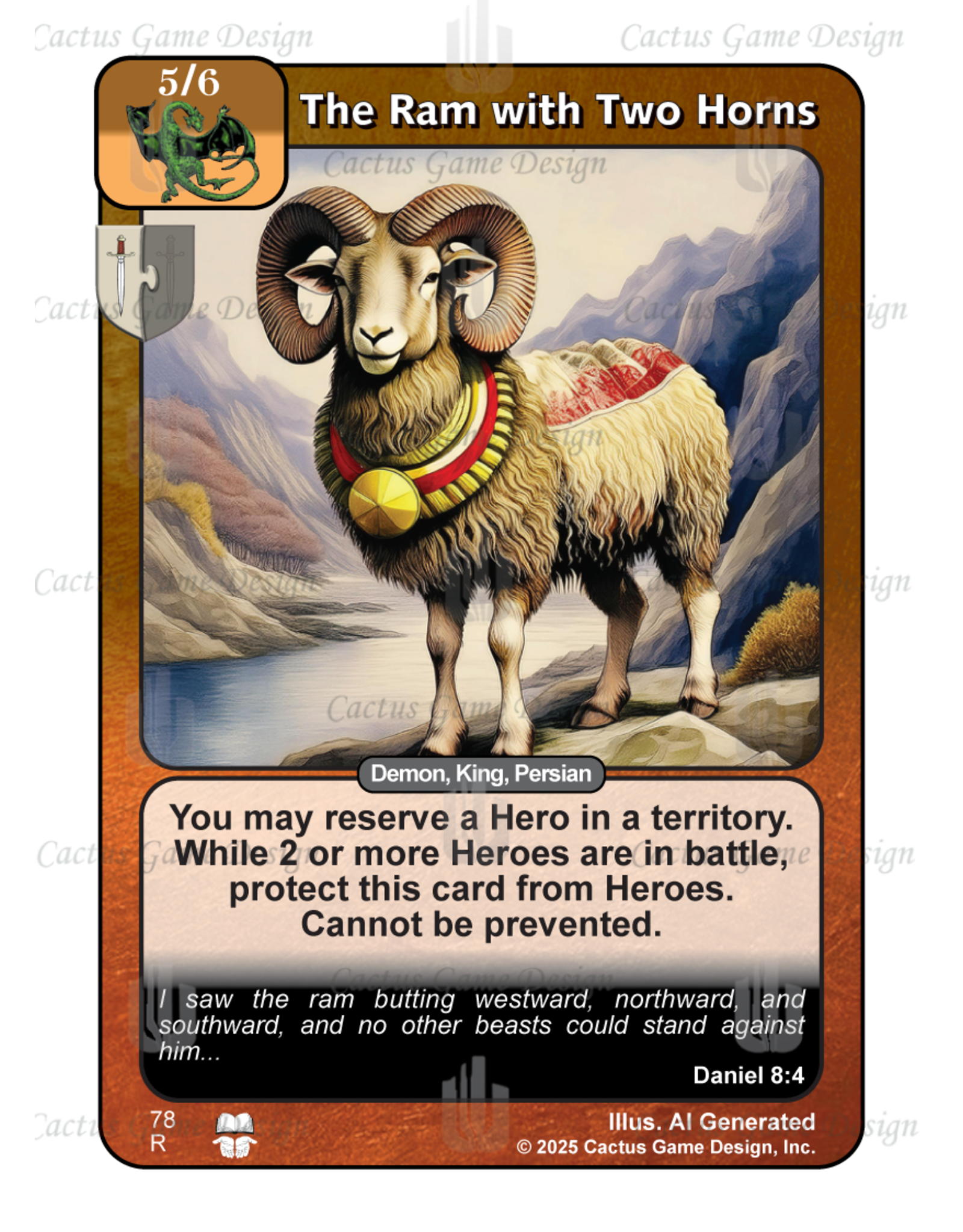 Times to Come: The Ram with Two Horns