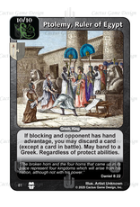 Times to Come: Ptolemy, Ruler of Egypt