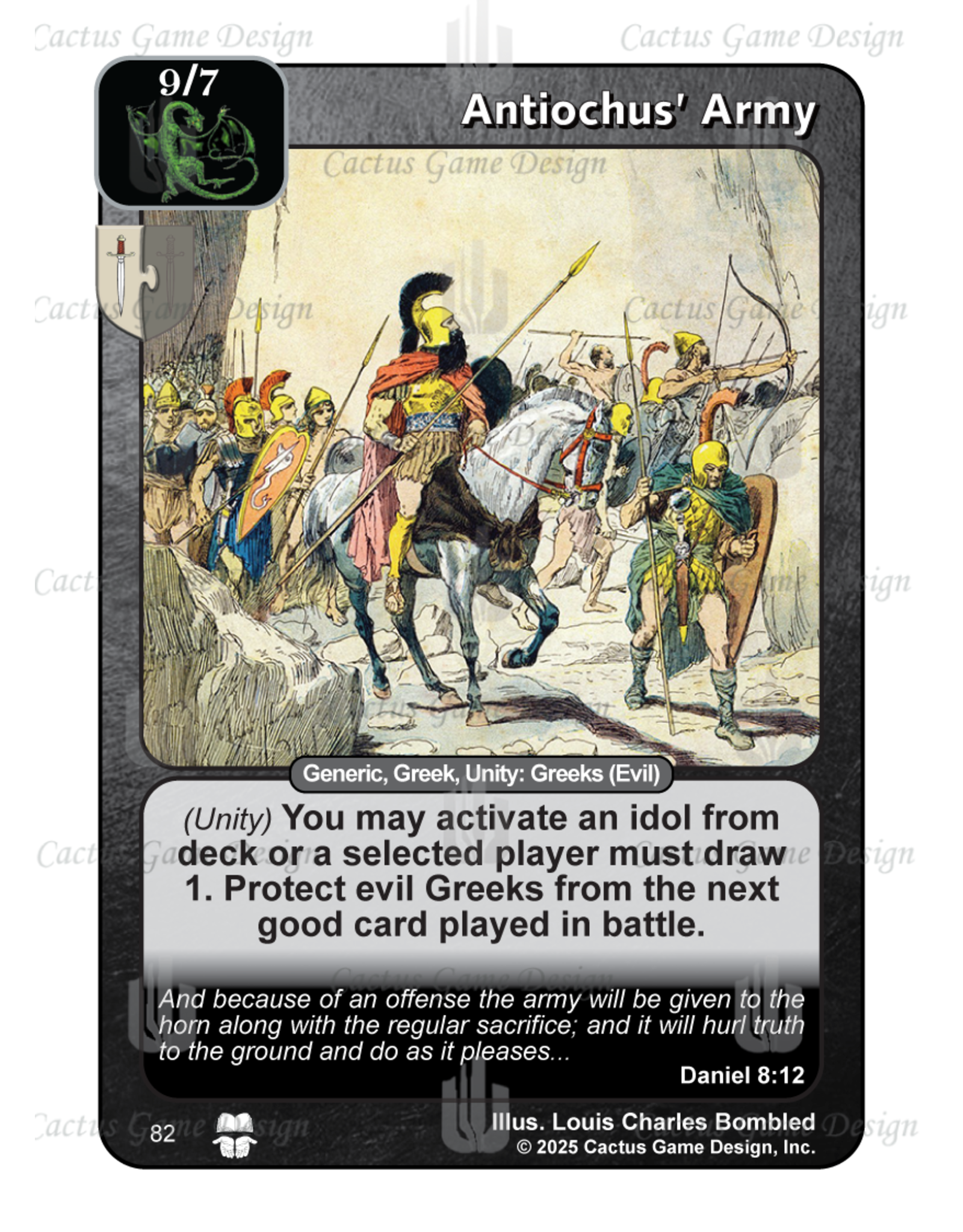 Times to Come: Antiochus' Army