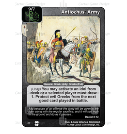Times to Come: Antiochus' Army