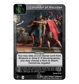 Times to Come: Cassander of Macedon