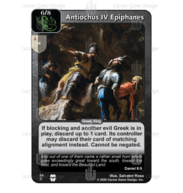 Times to Come: Antiochus IV Epiphanes
