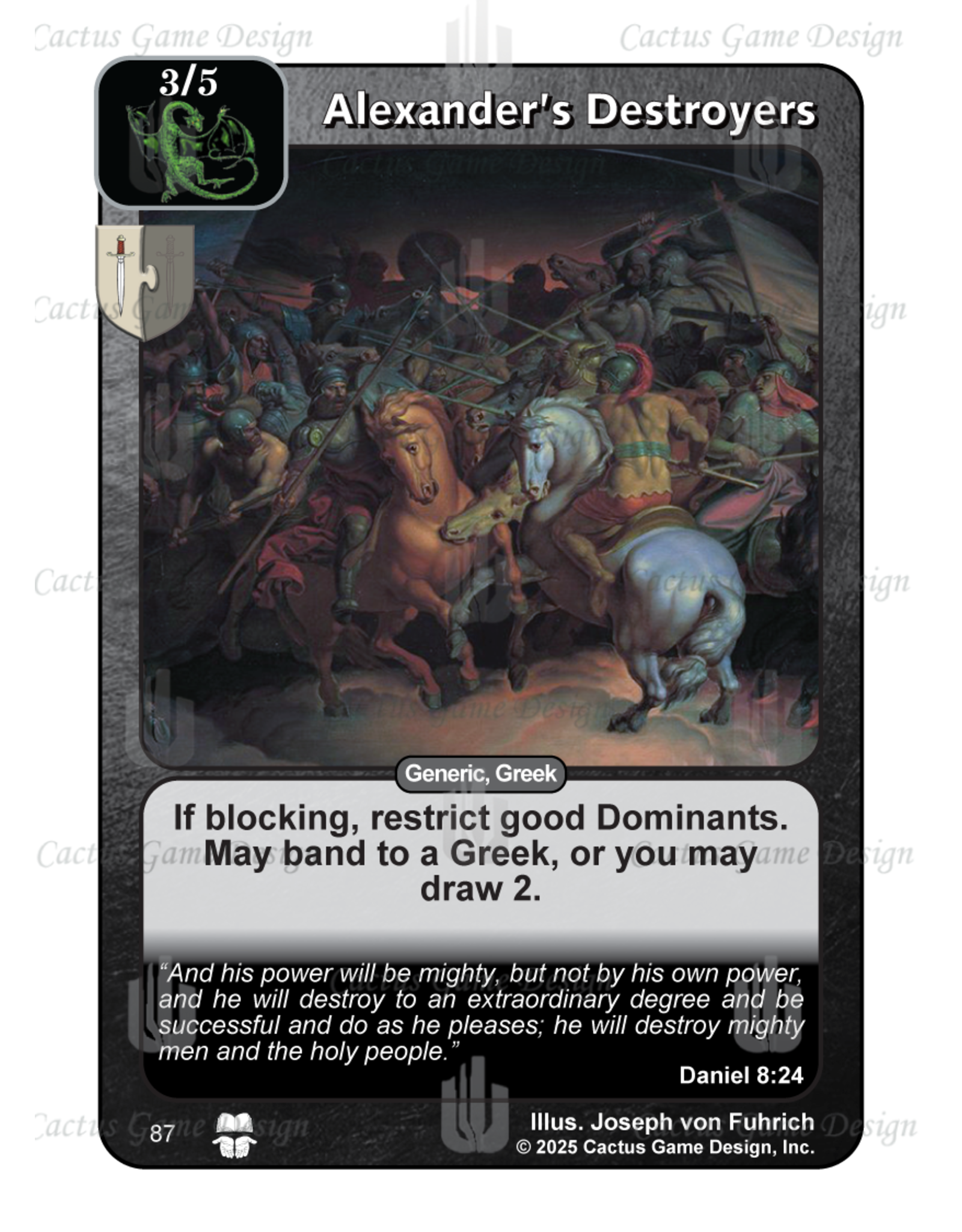 Times to Come: Alexander's Destroyers