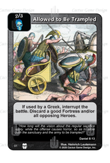 Times to Come: Allowed to be Trampled