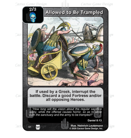 Times to Come: Allowed to be Trampled