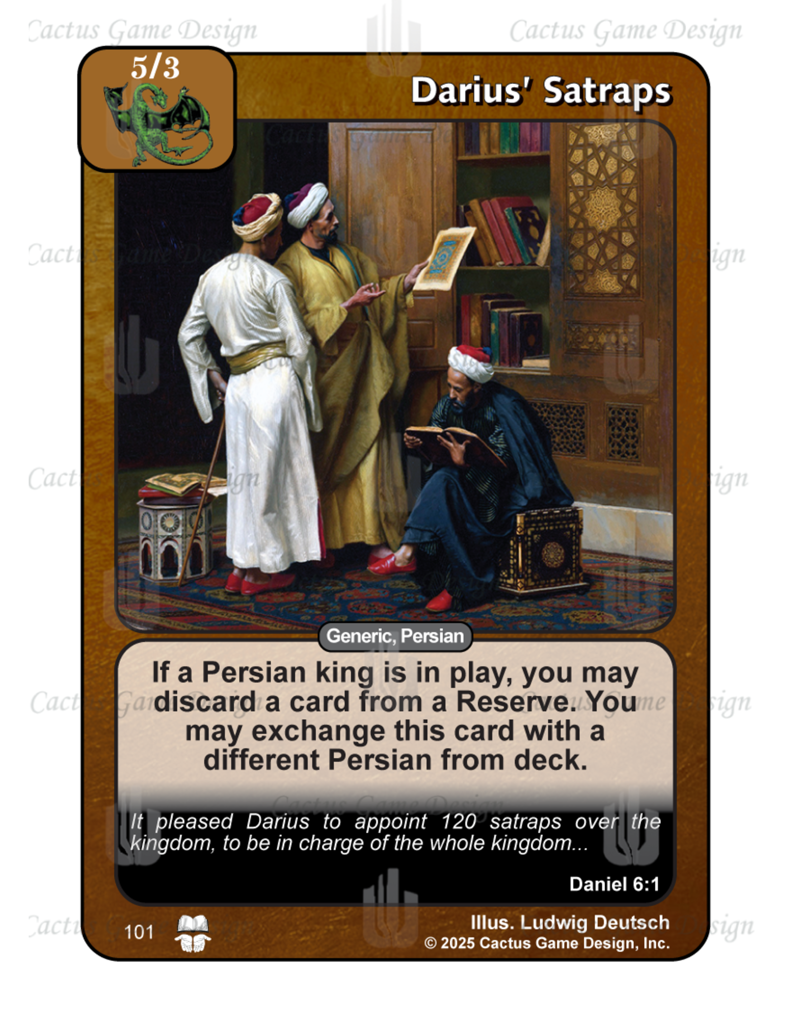 Times to Come: Darius' Satraps