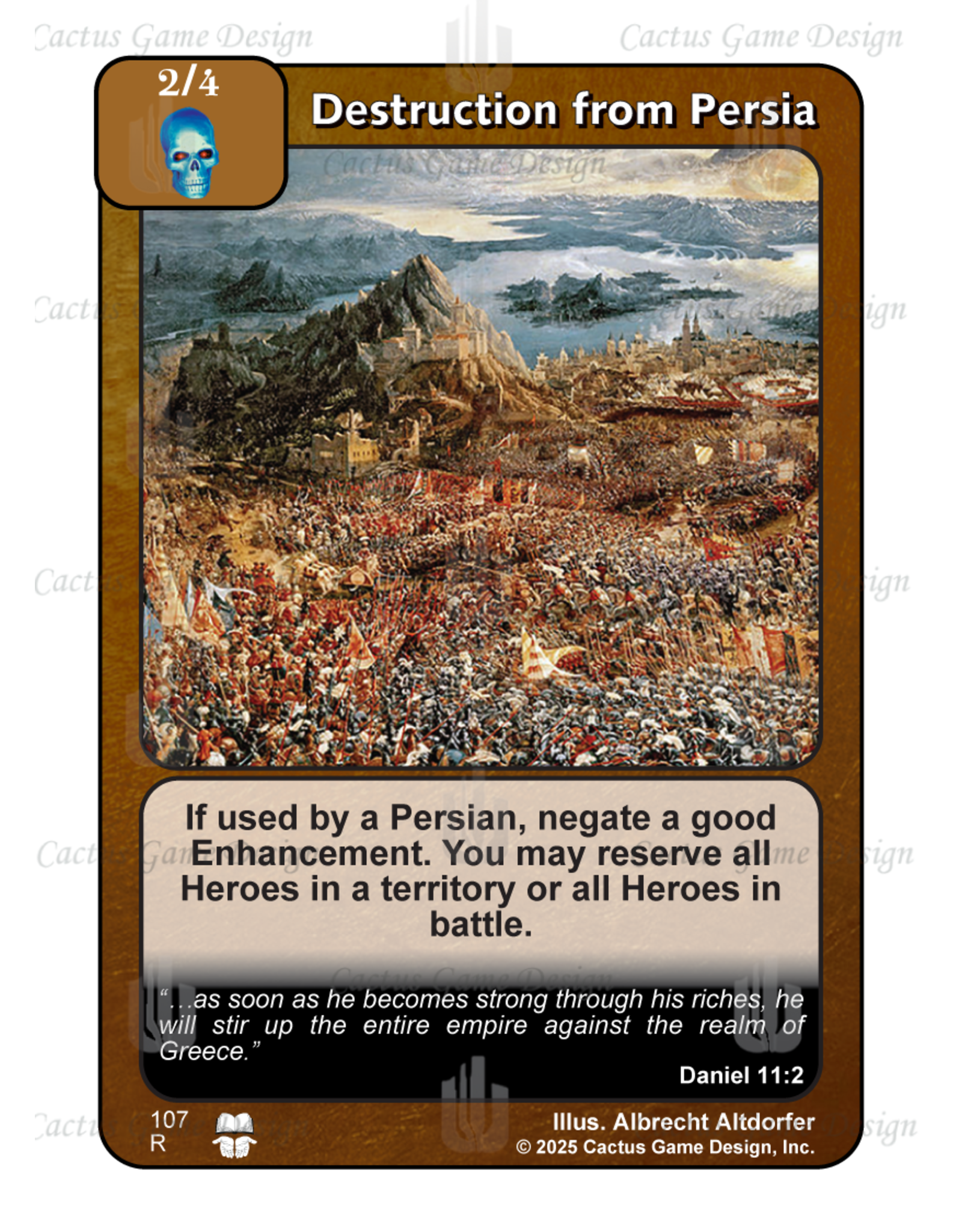 Times to Come: Destruction from Persia