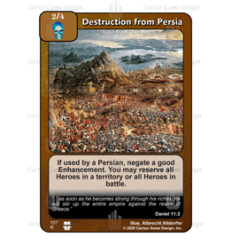Times to Come: Destruction from Persia