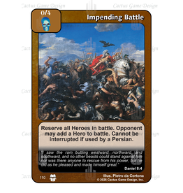 Times to Come: Impending Battle