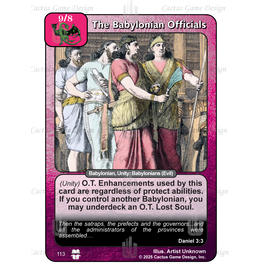 Times to Come: The Babylonian Officials