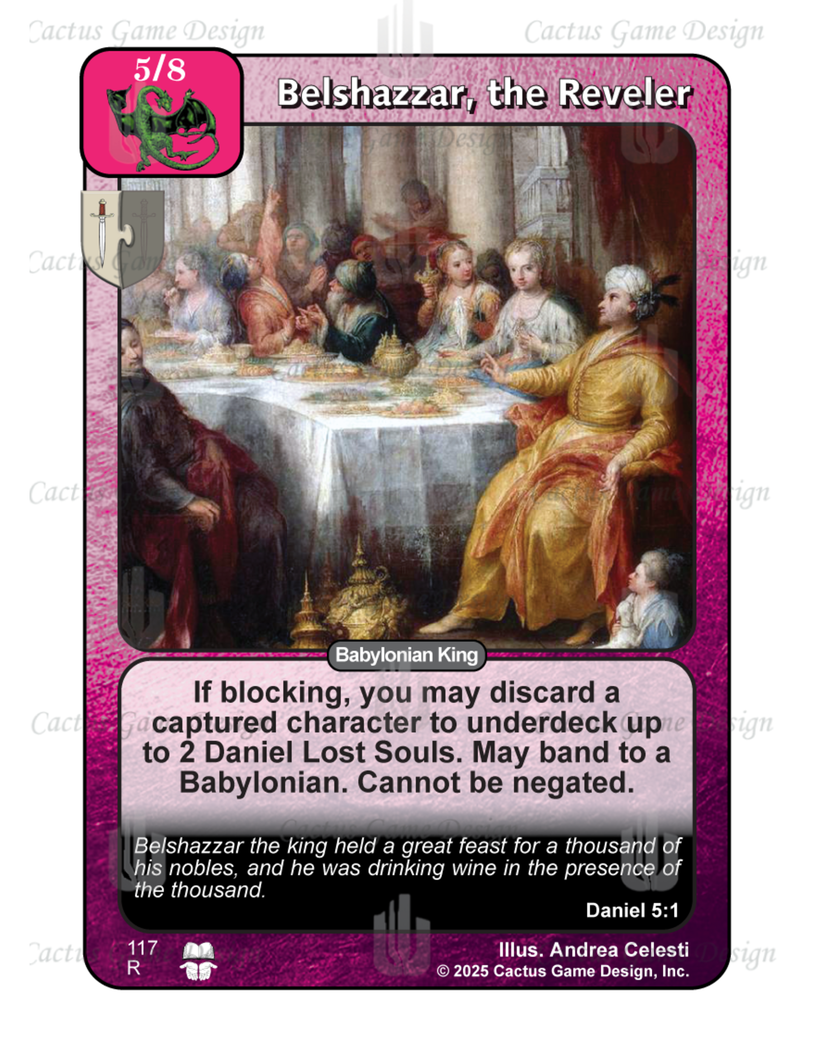 Times to Come: Belshazzar, the Reveler