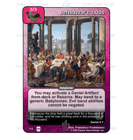 Times to Come: Belshazzar's 1,000