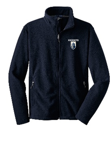 Port Authority Navy Fleece Jacket Knight + Armor - The Armory