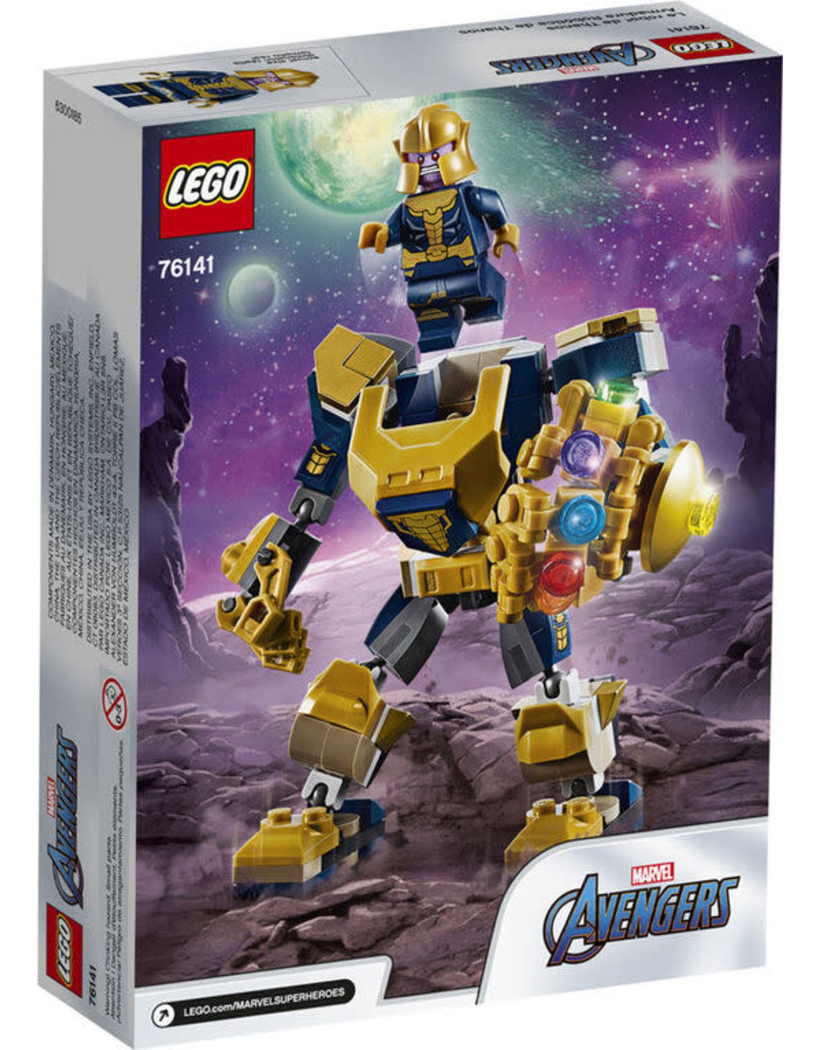 lego super heroes thanos mech