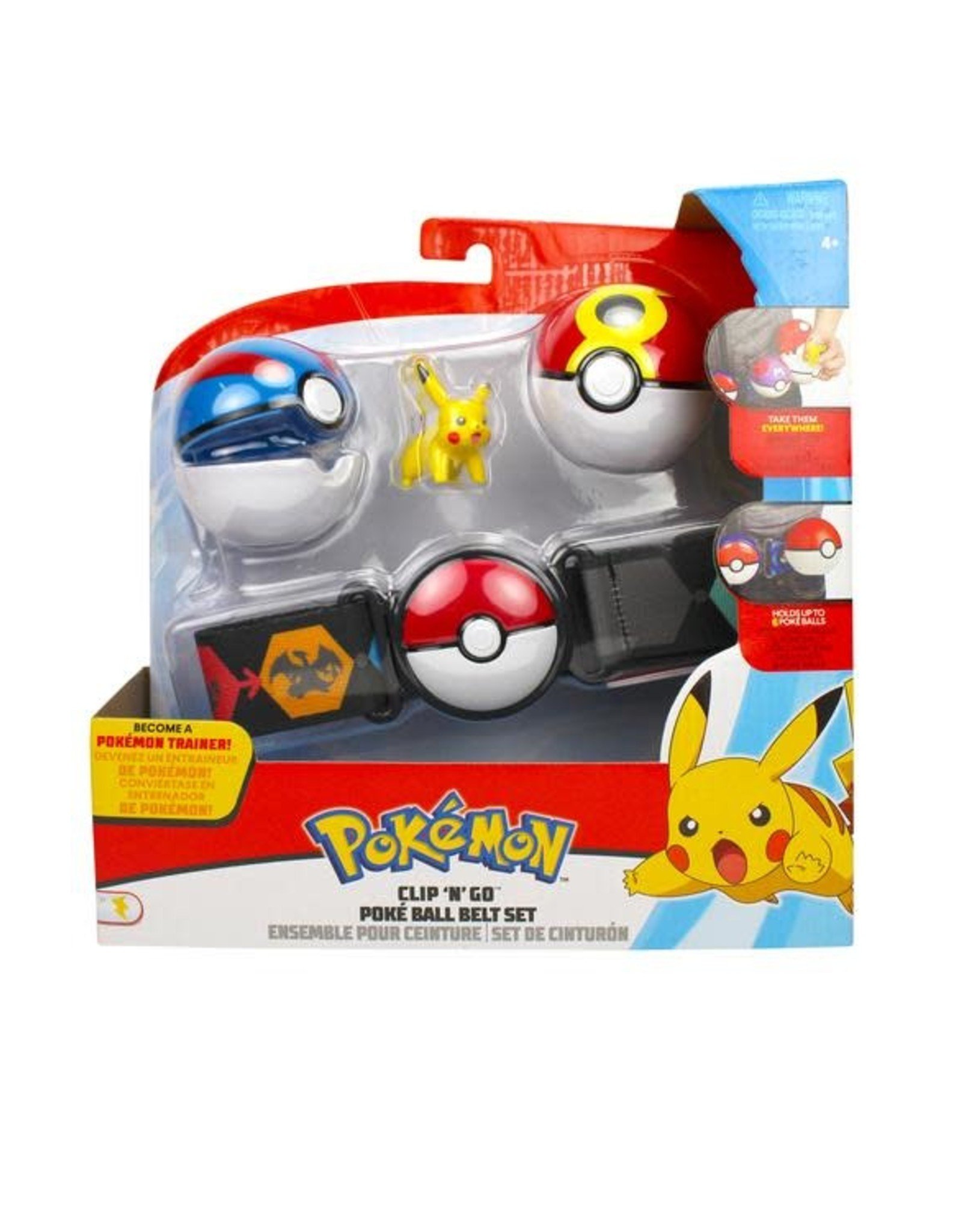 poke ball belt set