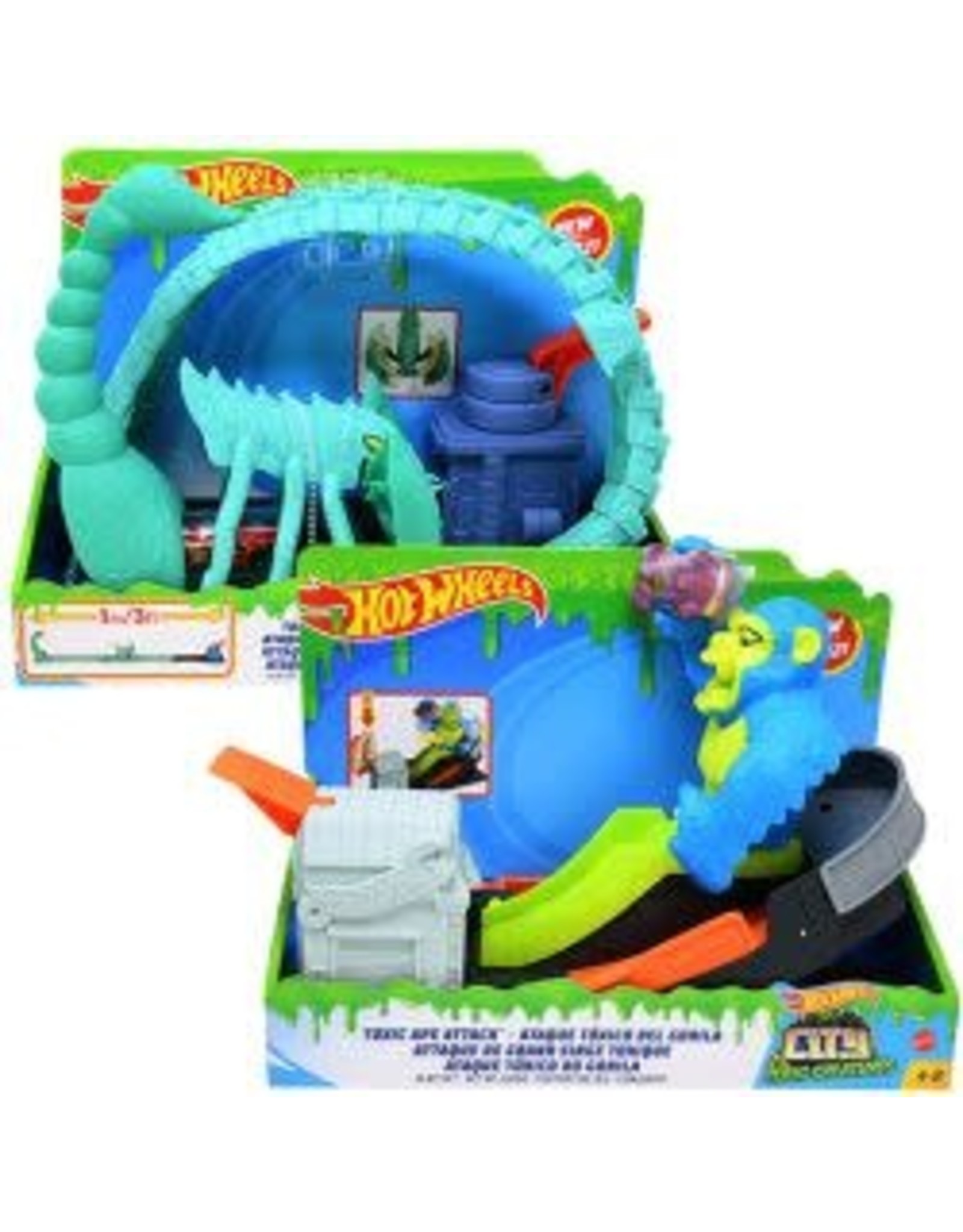 hot wheels city nemesis attack playset