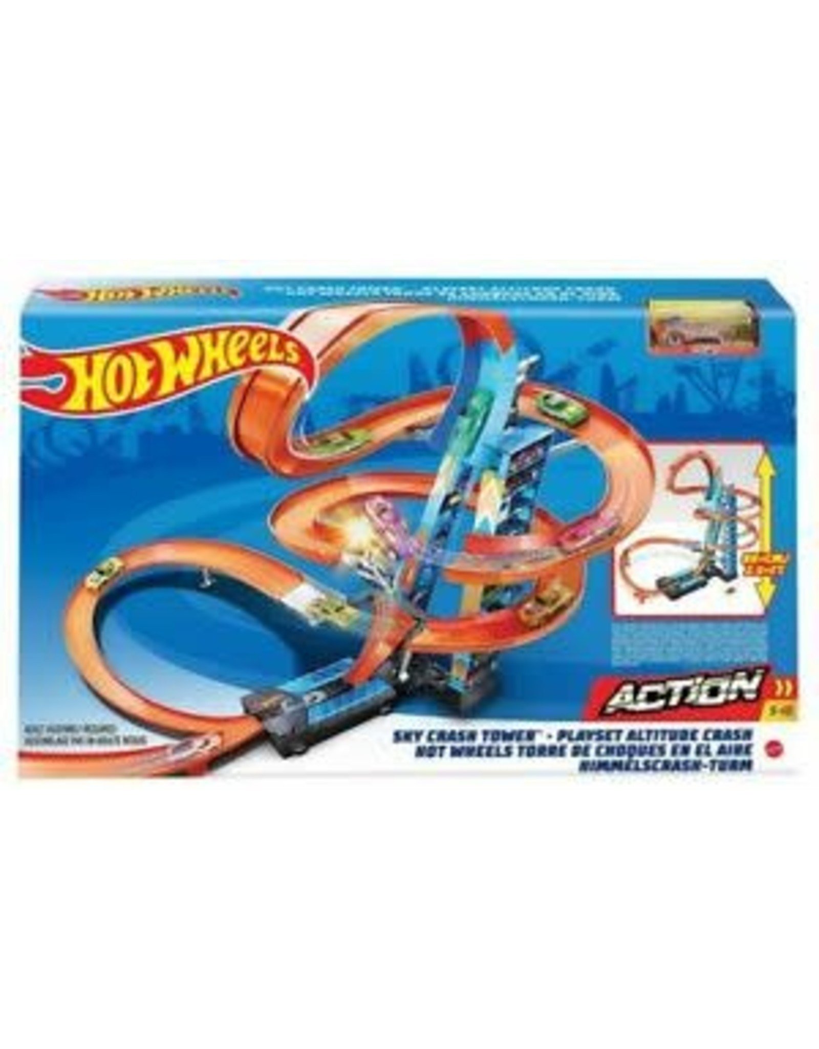 crash tower hot wheels