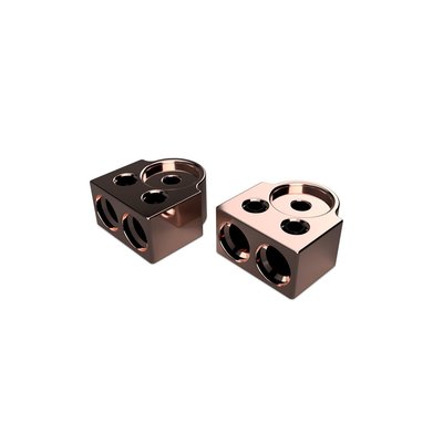 XS POWER XS POWER 700 Series Copper Terminal Blocks, 1/0, 2 Spots, M6/M8 Bolts, Pair