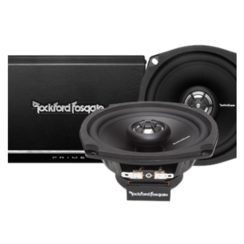 ROCKFORD FOSGATE PRIME HARLEY DAVISON 2SPK W/ AMP OEM SET