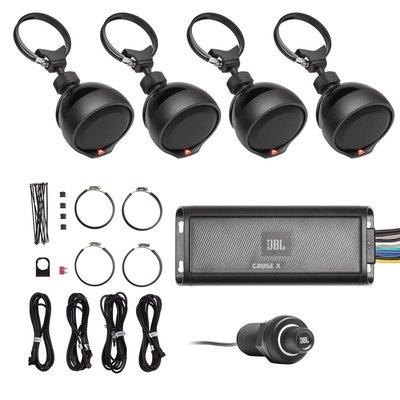 JBL CRUISEX JBL 4CH BT AMPLIFIED ATV SPK SET