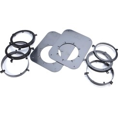 82-4600 UNIV. 6.5" SPK ADAPTOR AND PLATE