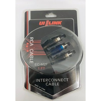 UI LINK EC-M2F HIGH PERFORMANCE RCA CABLE