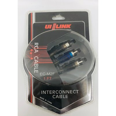 UI LINK EC-M2F UI LINK 2M-1F Y RCA CABLE