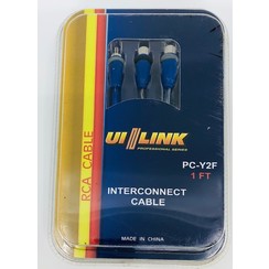 PC-Y2F UI LINK 1M-2F Y RCA CABLE