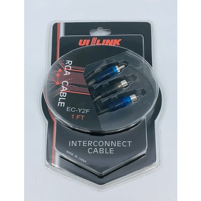 UI LINK EC-Y2F UI LINK 2F-1M Y RCA CABLE
