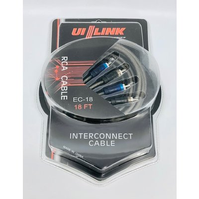 UI LINK EC-18 UI LINK 18FT RCA EXPERT SERIES