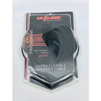 UI LINK SWE-12.25 UI LINK 100% 12GA 25FT SPK WIRE