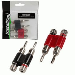 RCA100-BP RCA BANANA PLUGS 4/PK