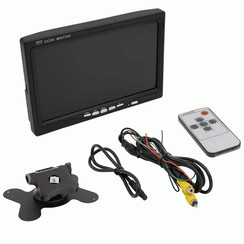 TE-7VS UNIVERSAL 7” DASH MOUNT MONITOR