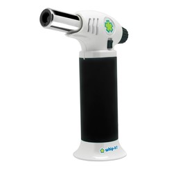 Ion-05R Whip It! Black/White Rubberized Ion Torch