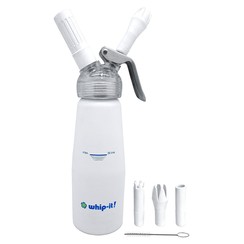 SV-PRO07R 1/2L Whip It! - White Rubber Body/ Transparent Head