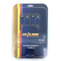 PC-03 UI LINK 3FT RCA CABLE