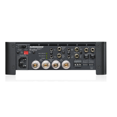 AUDIO CONTROL RIALTO 600 | 2 CH HIGH-POWER AMP & DAC WITH VOLUME CONTROL