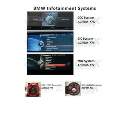 CRUX ACPBM-77Y CRUX BMW SMART PLAY INTERFACE