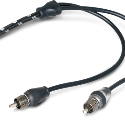 ROCKFORD FOSGATE RFIT-3 RF 3FT DUAL TWISTED RCA CABLE
