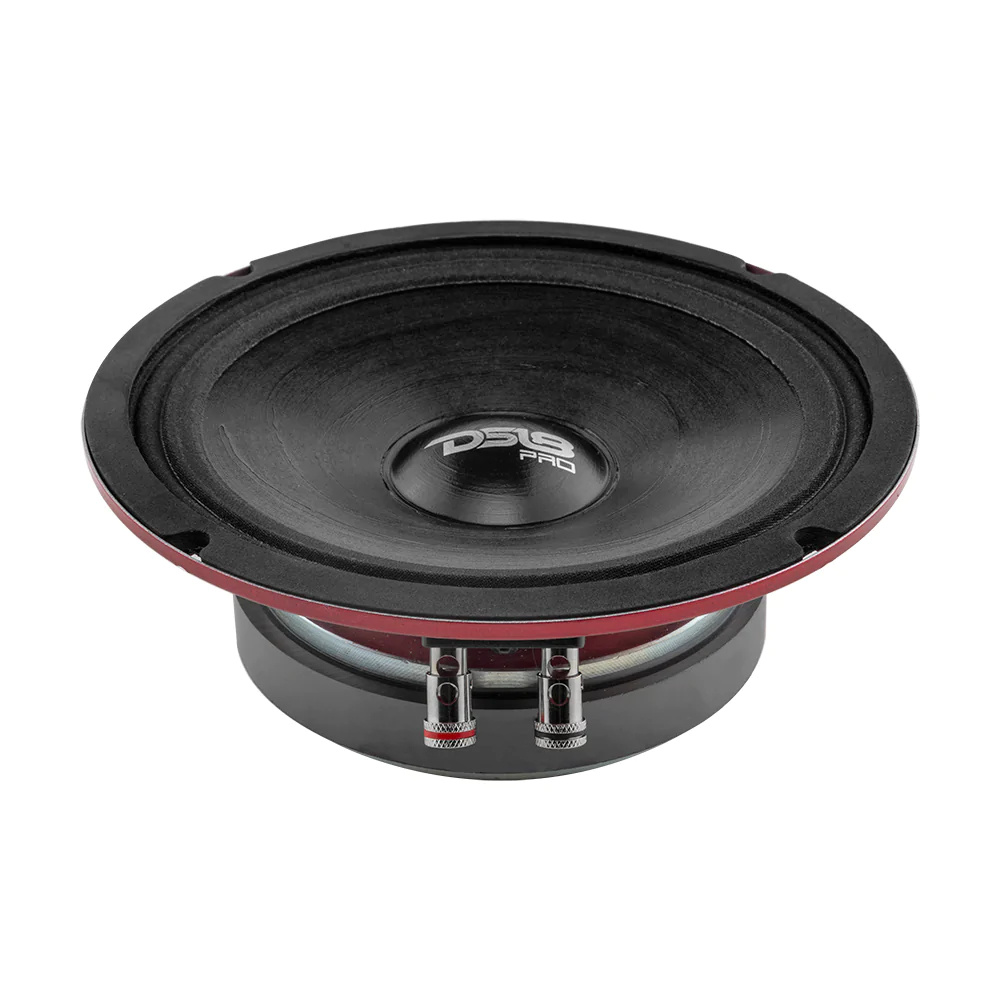 Motorcycle Speakers DS18 Slim Midrange Speaker 500W Ohm /w