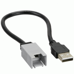 AXUSBM-B (USB-GM1) USB TO MINI B ADAPTER CABLE 12 INCH - GM/BUICK 2010-UP