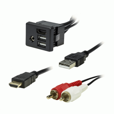 AXXESS AXUSB-GM3 GM 14-UP 3FT USB/AUX/HDMI REPLACE PANEL