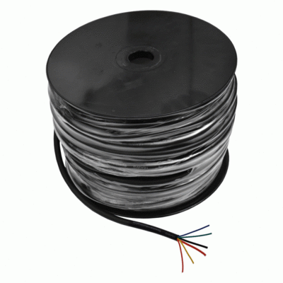 INSTALL BAY SWLED6-250 6 CONDUCT - 2 SPK / 4 RGB WIRES - 250FT SPOOL