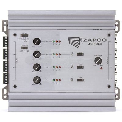 ASP-OE8 ZAPCO 8CH LINE OUT/ LINE DRIVER